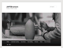 Tablet Screenshot of jeffbrunson.com